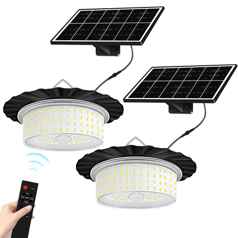 

HeMiaomiaoOutdoor Garden Round Chandelier Light Emitting Diode Ceiling Light Spotlight Motion Sensor Ceiling Light, Solar Energy