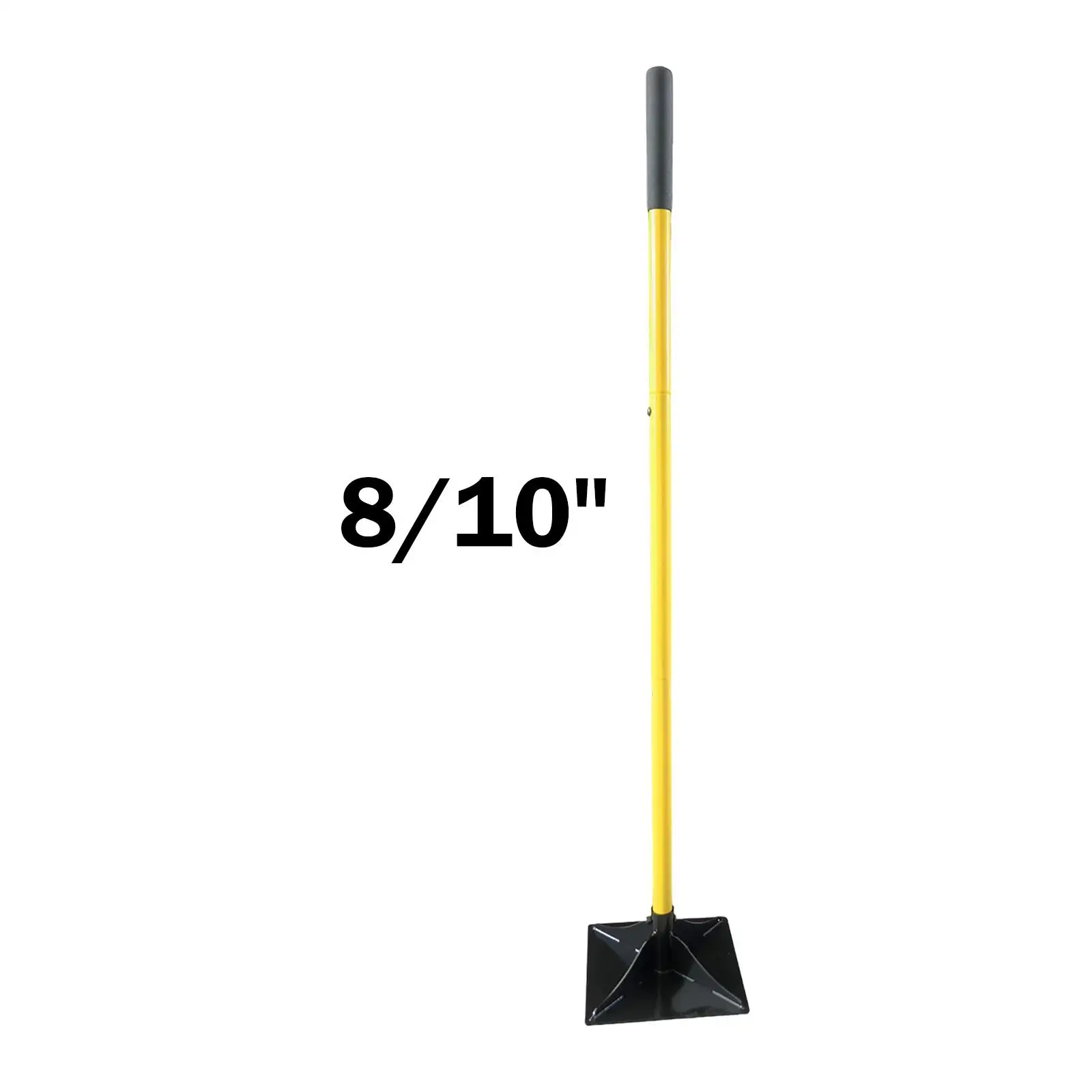 Tamper with 47.24inch Handle Laborsaving Practical Professional Landscaping Rammer for Leveling Soil Paver Lawn Garden Yard