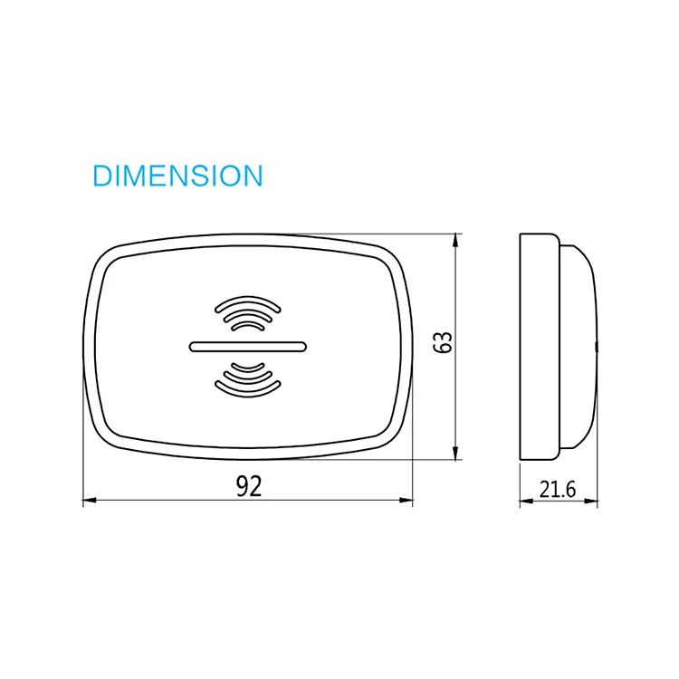 

Elevator Control Access Card Reader Contactless Mifare Support Reader