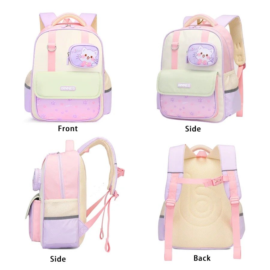 SUN Eentos-Sac à Dos d'École Maternelle de 14 Pouces pour Fille, Mignon, Nouvelle Collection, 1 Pièce