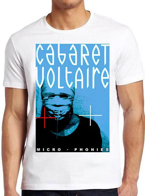 Cabaret Voltaire Micro-Phonies Synthpop Punk Rock Gift Tee T Shirt 5011High Quality 100%Cotton Short Sleeve