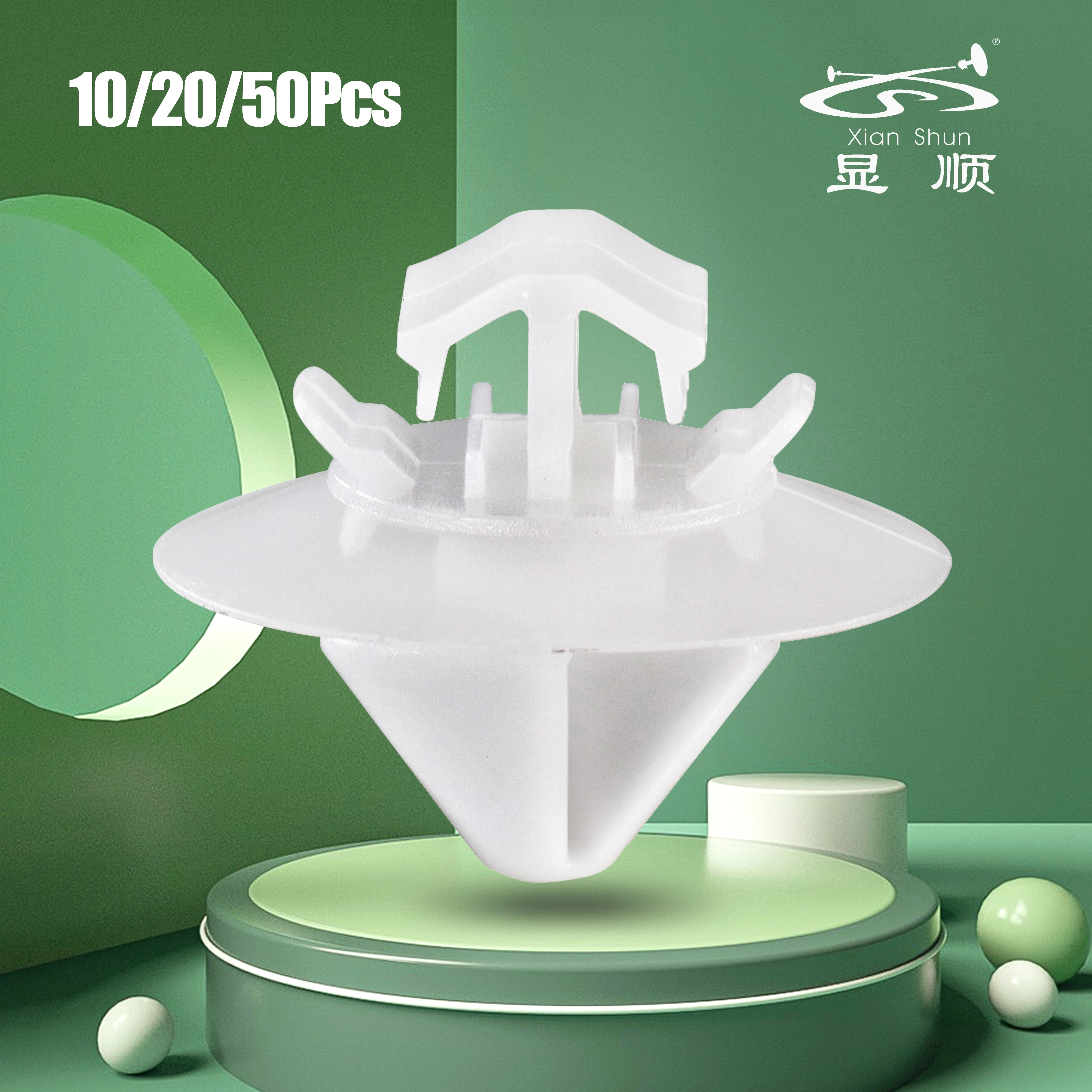 

10/20/50Pcs White POM Interior Replacement Parts Car Fastening Clips Car Accessories For Fiat Peugeot Citroën 856548 9408565488