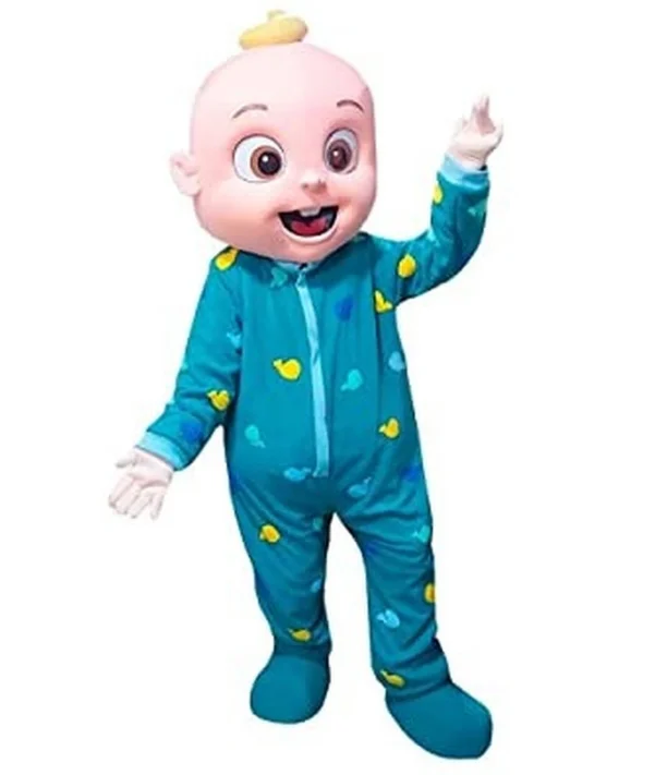 Nieuwe Volwassen Halloween Kerst Baby Jongen Mascotte Fancy Cartoon Mascotte Kostuum Pluche Fancy Dress Mascotte Kostuum