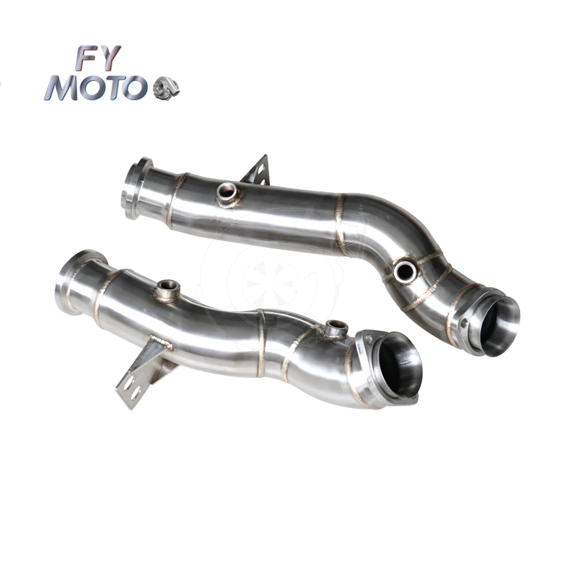 

Exhaust Downpipe For Mercedes Benz C43 And C400 M276 Engine RHD