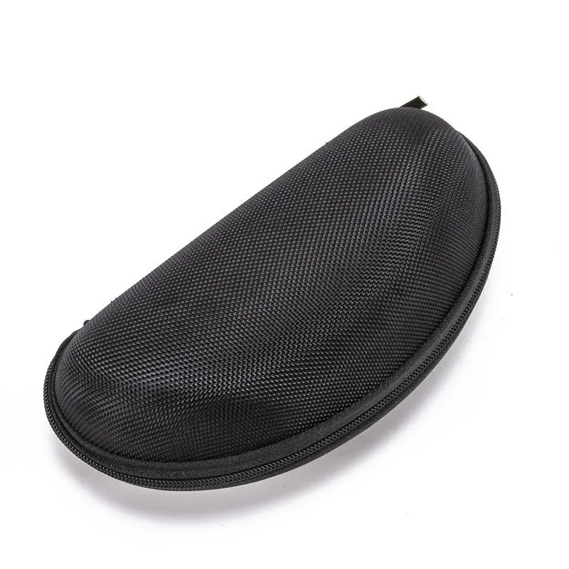 EVA Sports Glasses Case Large Black Zipper Basketball Goggles Box Portable Cycling Eyewear Bag