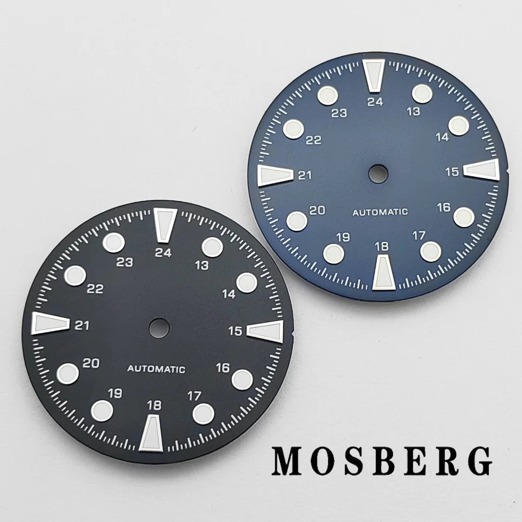 28.5mm NH35 Watch Dial With Watch Hands Luminous For NH35 ETA 2824 2836 Miyota 8215 8205 Watch Automatic Movement