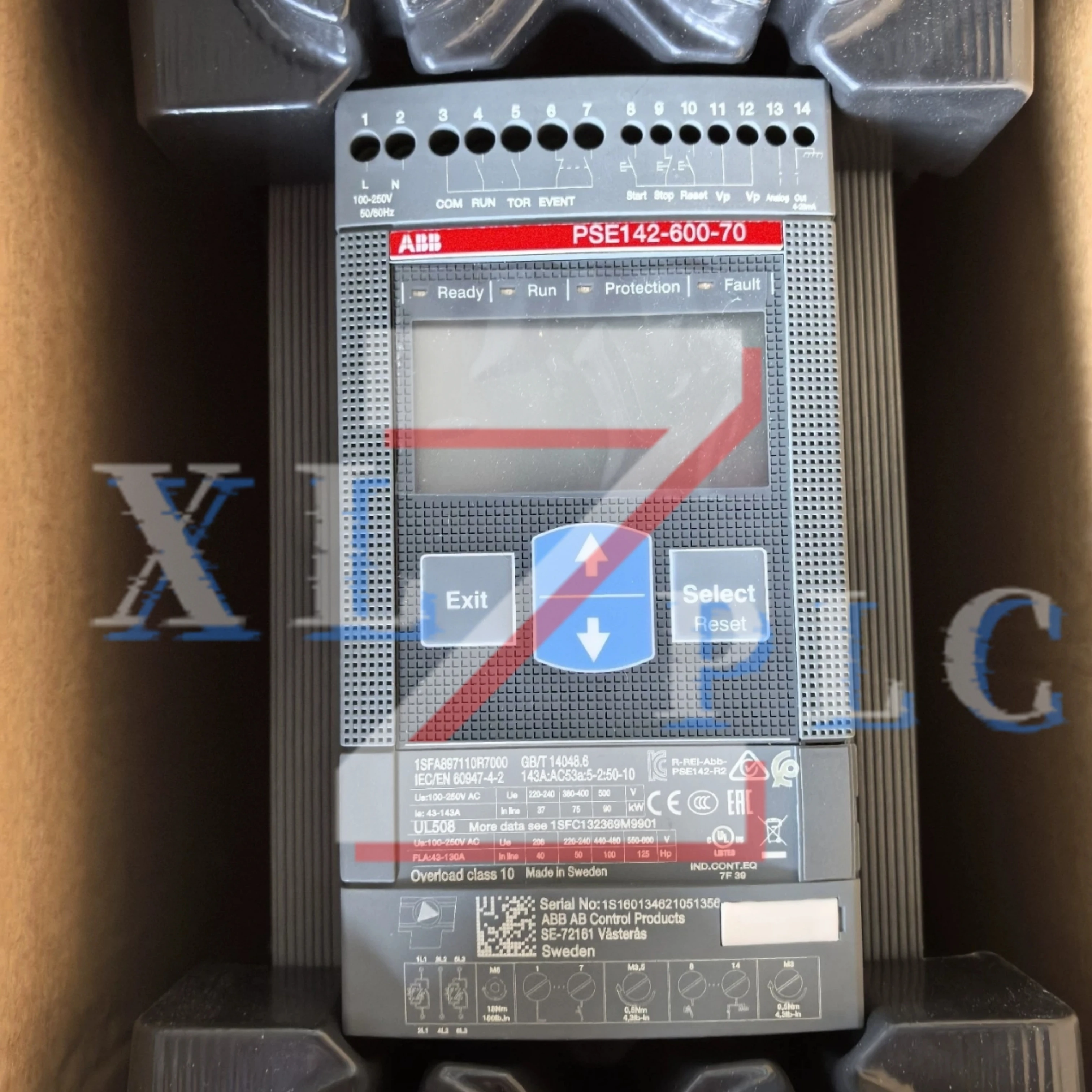 新入荷 ソフトスターター PSE142-600-70 75kw PSE170-600-70 90kw