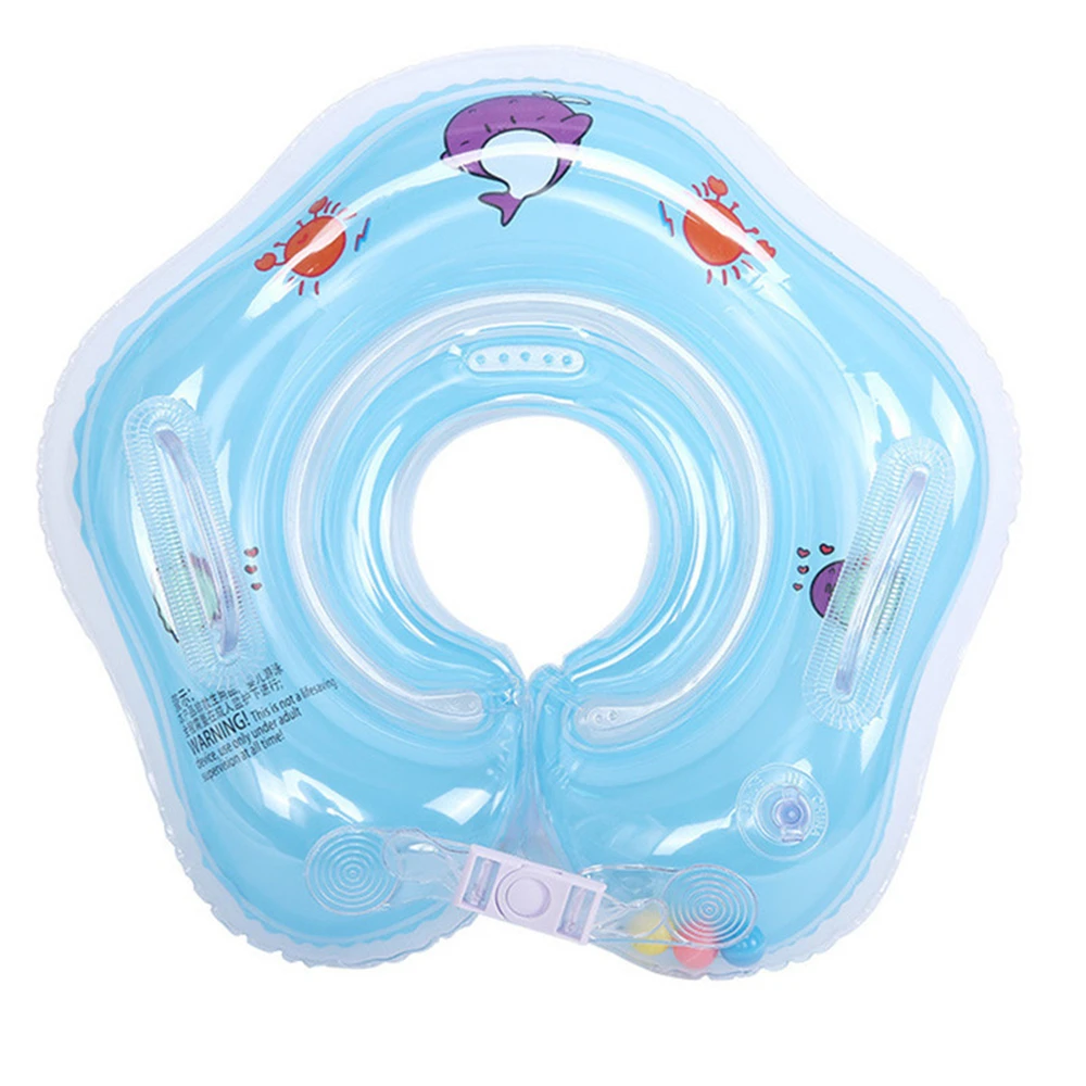 Swim Neck Ring Swiming Pool Baby Accessories  Baby Inflatable Float Ring Safety Infant baby Neck Float Circle Bathing