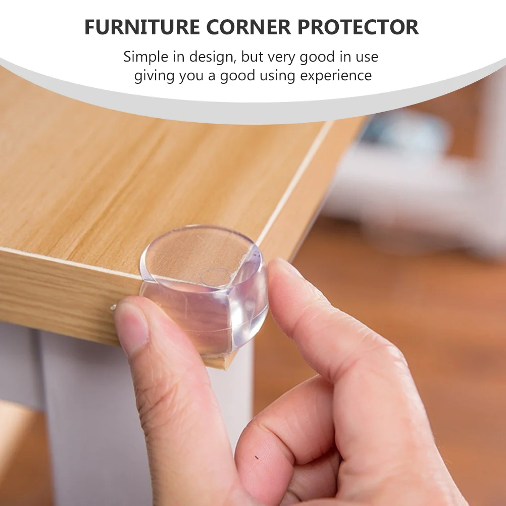 10 قطعة حامي الزاوية الحرس سيليكون الأثاث حافة حماية للأطفال آمنة للاستخدام المنزلي الجدول مكتب الزاوية يغطي سهلة ل