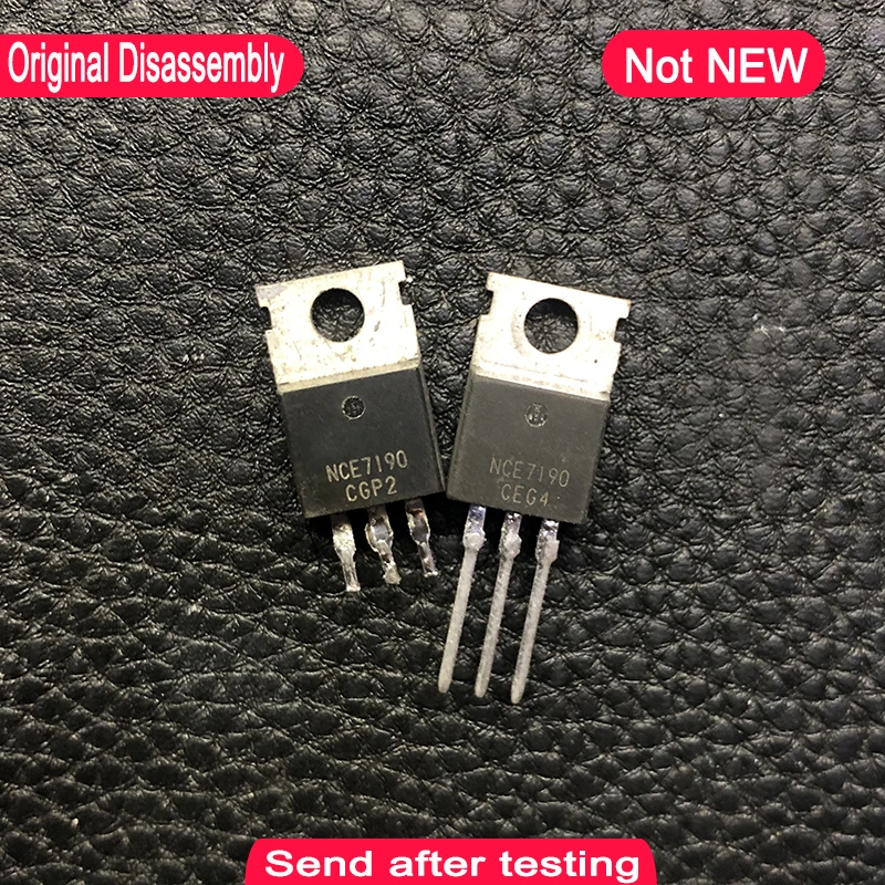 Used 10pcs NCE7190 NCE7190A Replaces 80NF70 In Stock Original disassembly