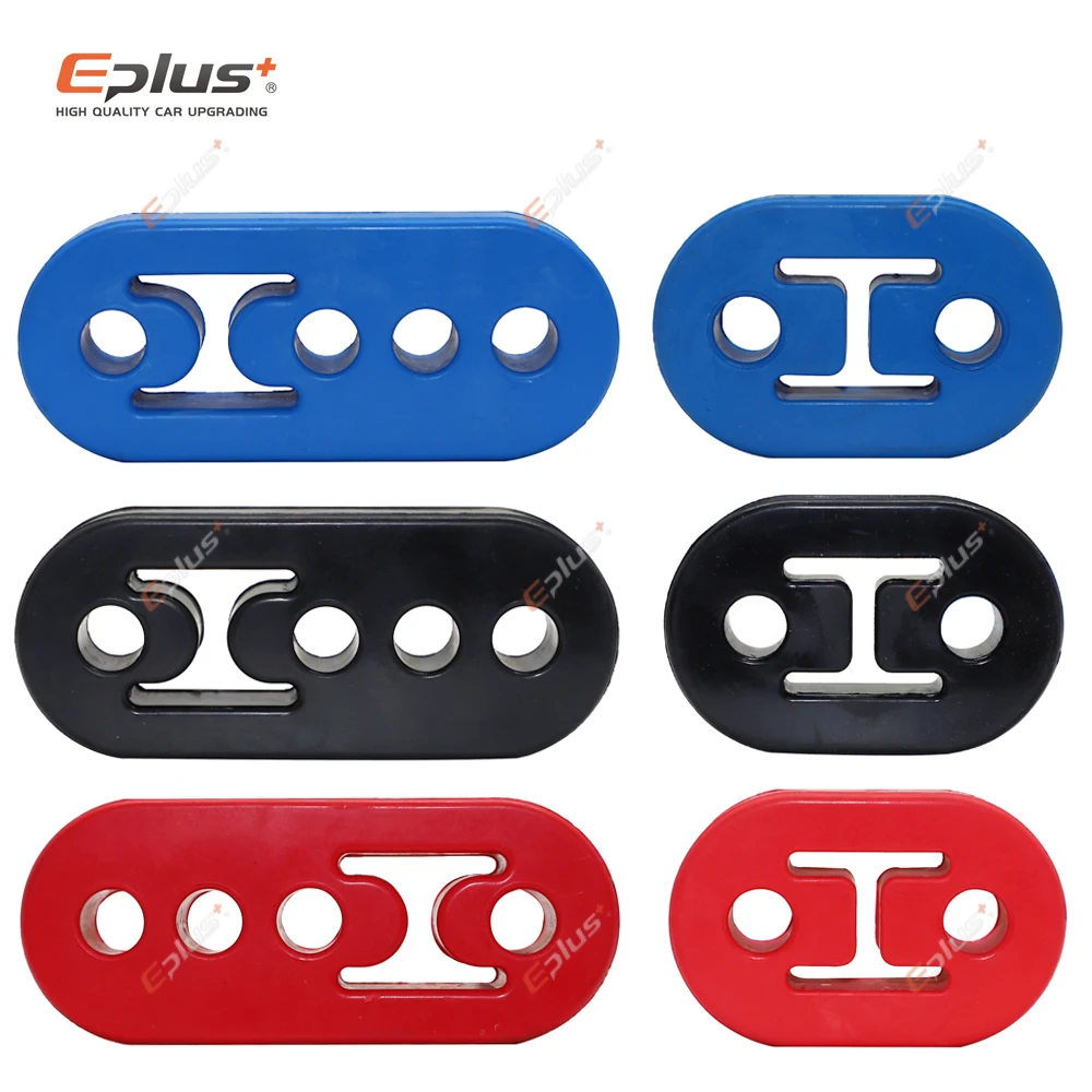 Eplus universal Car Exhaust pipe Mount Brackets Hanger Insulator polyurethane Hanger liner bracket 2 Holes 4 Holes