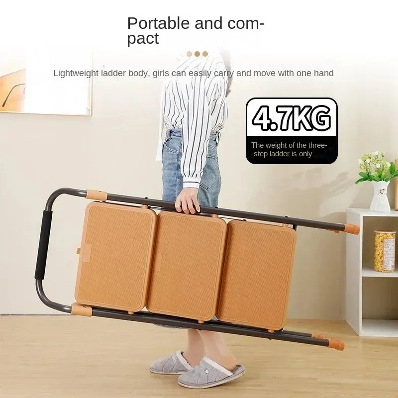 Multifunctional Herringbone Ladder Folding Ladder Household