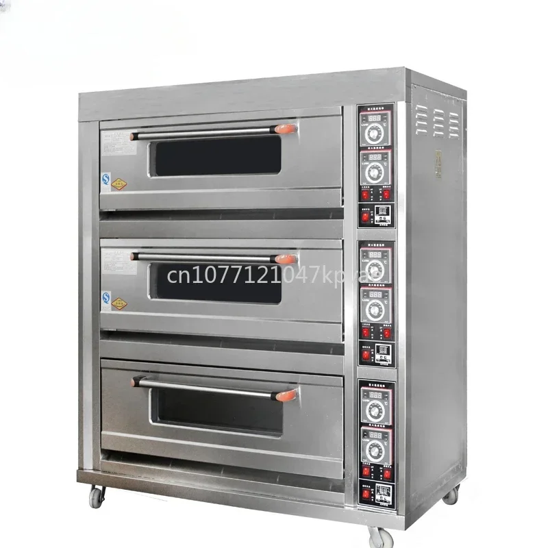 

Automatic Home Oven, Hot Kitchen Electric Baking Oven New Spot Horizontal Double Oven Baking Multifunctional