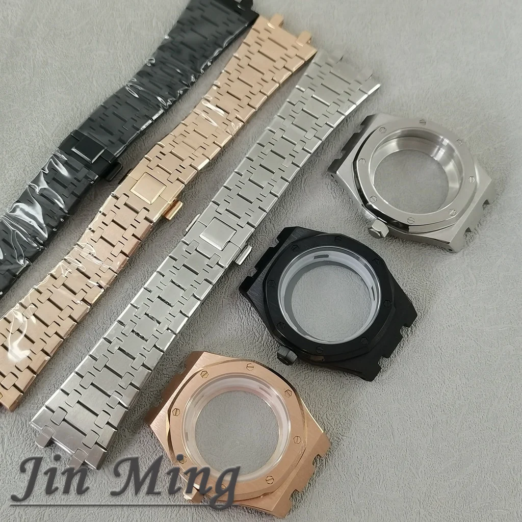 

Высокое качество 41 мм подходит для NH35/NH36/4R36, сменный механизм, корпус часов + ремешок, сапфировое стекло, нержавеющая сталь