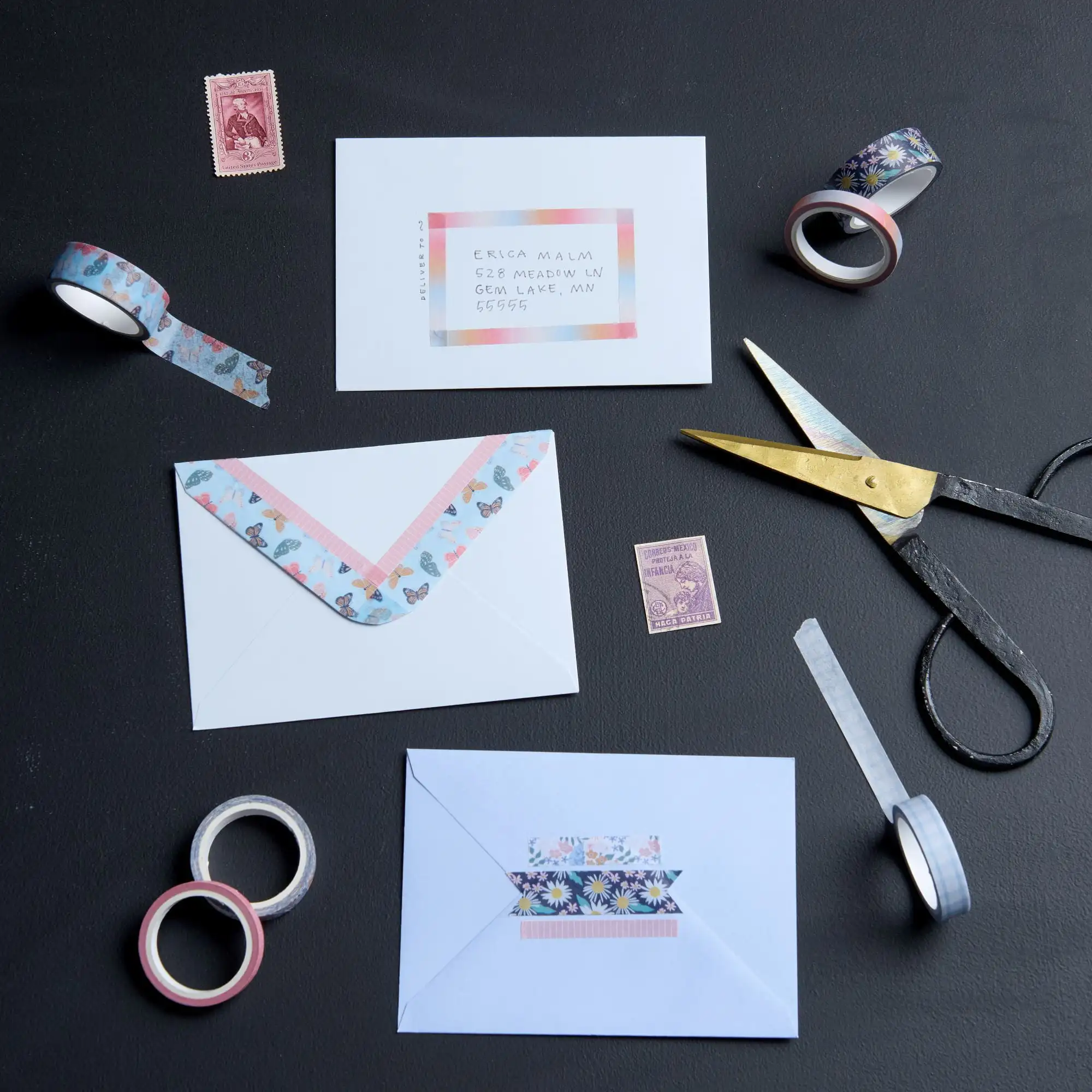 

Cinta Washi de Mariposas con Colores y Diseños Coordinados