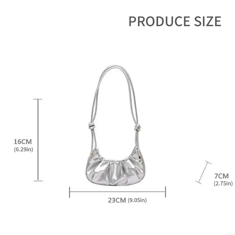 حقيبة يد جلدية أنيقة بوريس خفيفة الوزن حزام قابل للتعديل للتنقل اليومي أو السفر H7EF