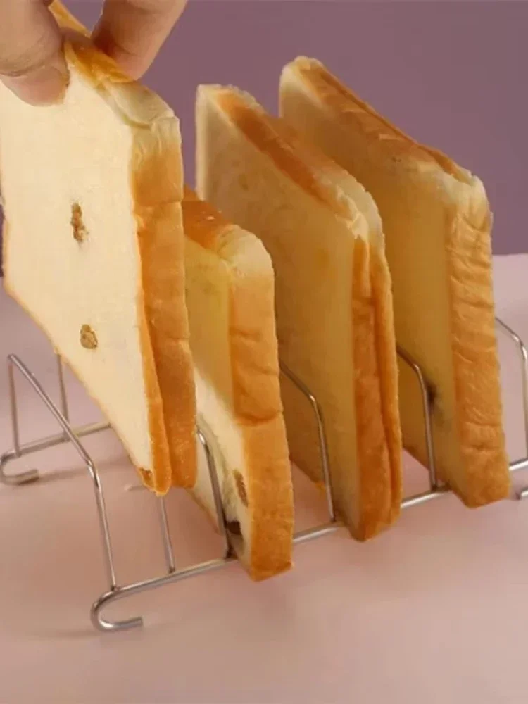 Support à pain grillé pour friteuse à Air, outil d'affichage des aliments rectangulaire pour gril à poisson, accessoires pour friteuse à Air, 1 pièce