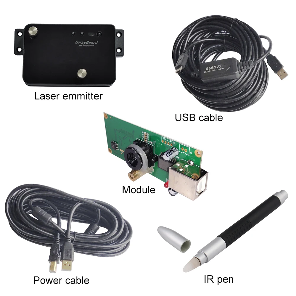 

Finger Touch PCBA Smart Board Module For Interactive Whiteboard Infrared Sensor PCB Flat Panel For Projector with 57 Floor Games