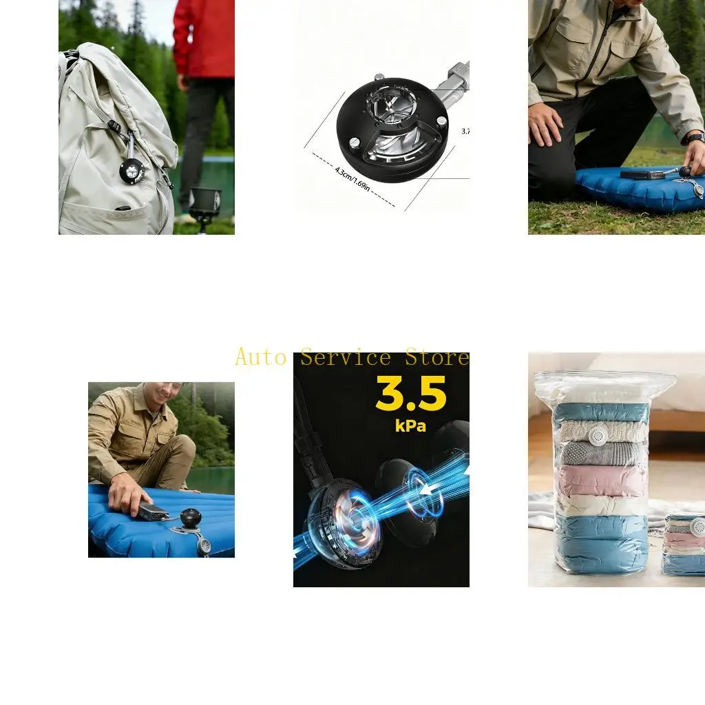 462A Portable Air Pumps for Inflatables Fast Air Mattress Pump Electric Air Pumps