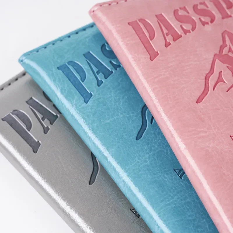 2025 Compass Printed Color Change Passport Cover Passport Holder Ticket Clip Passport Wallet Travel Wallet ID Card Holder Unisex