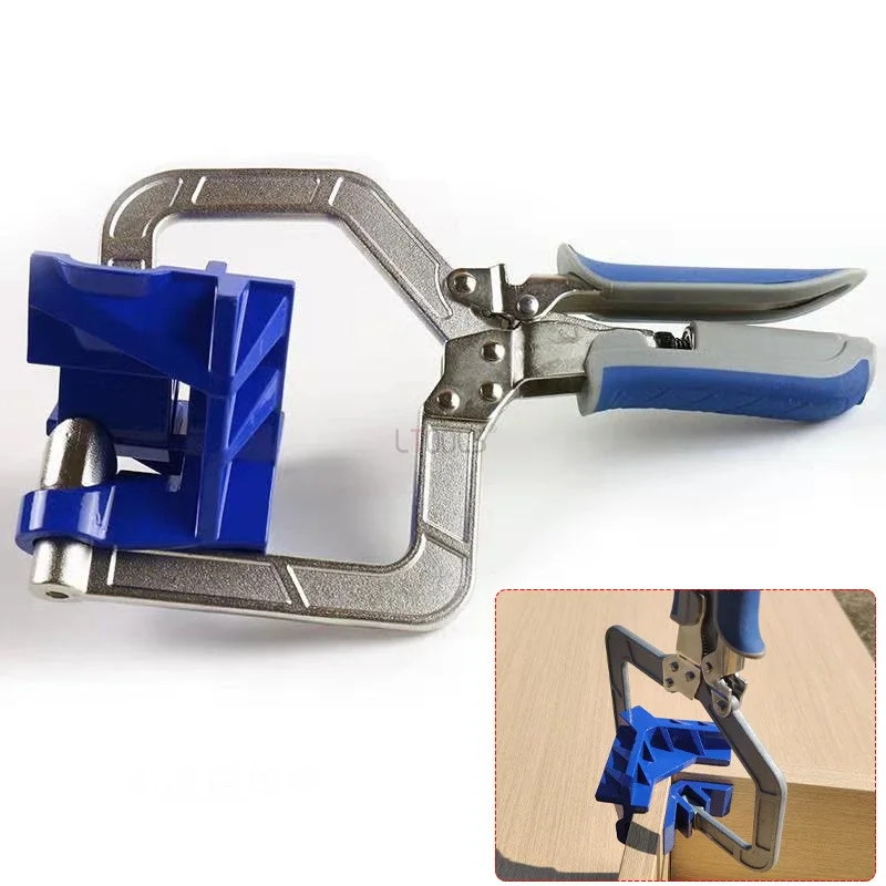 90 Degree Right Angle Clamp For Woodworking Jig Hand Tools Suites Suitable For Fixed Punching At Right Angles In Home Cabinets