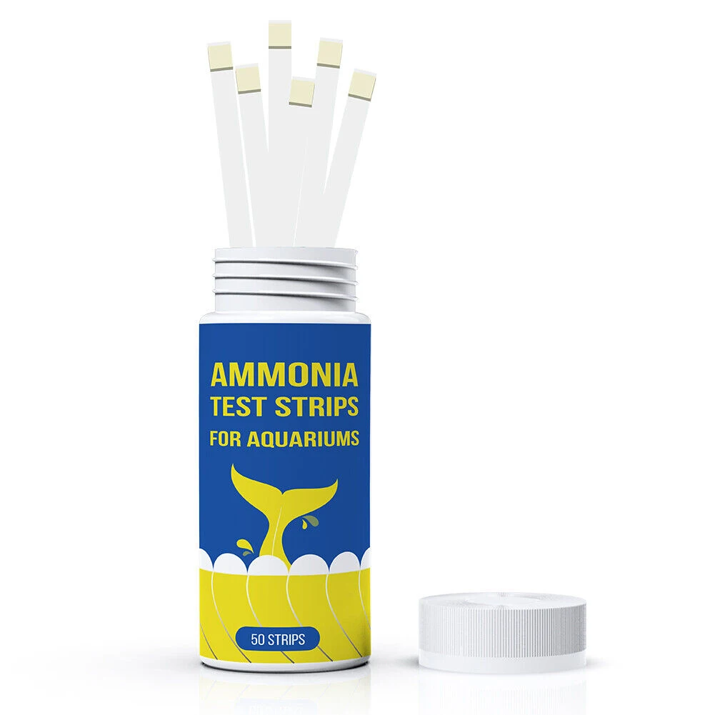 Ammoniakvergiftung, Wasserqualitätstest, Stück, schnelle Wasserqualitätsteststreifen, praktische Funktionen, Anzahl der Stücke, Ammoniakstickstoff