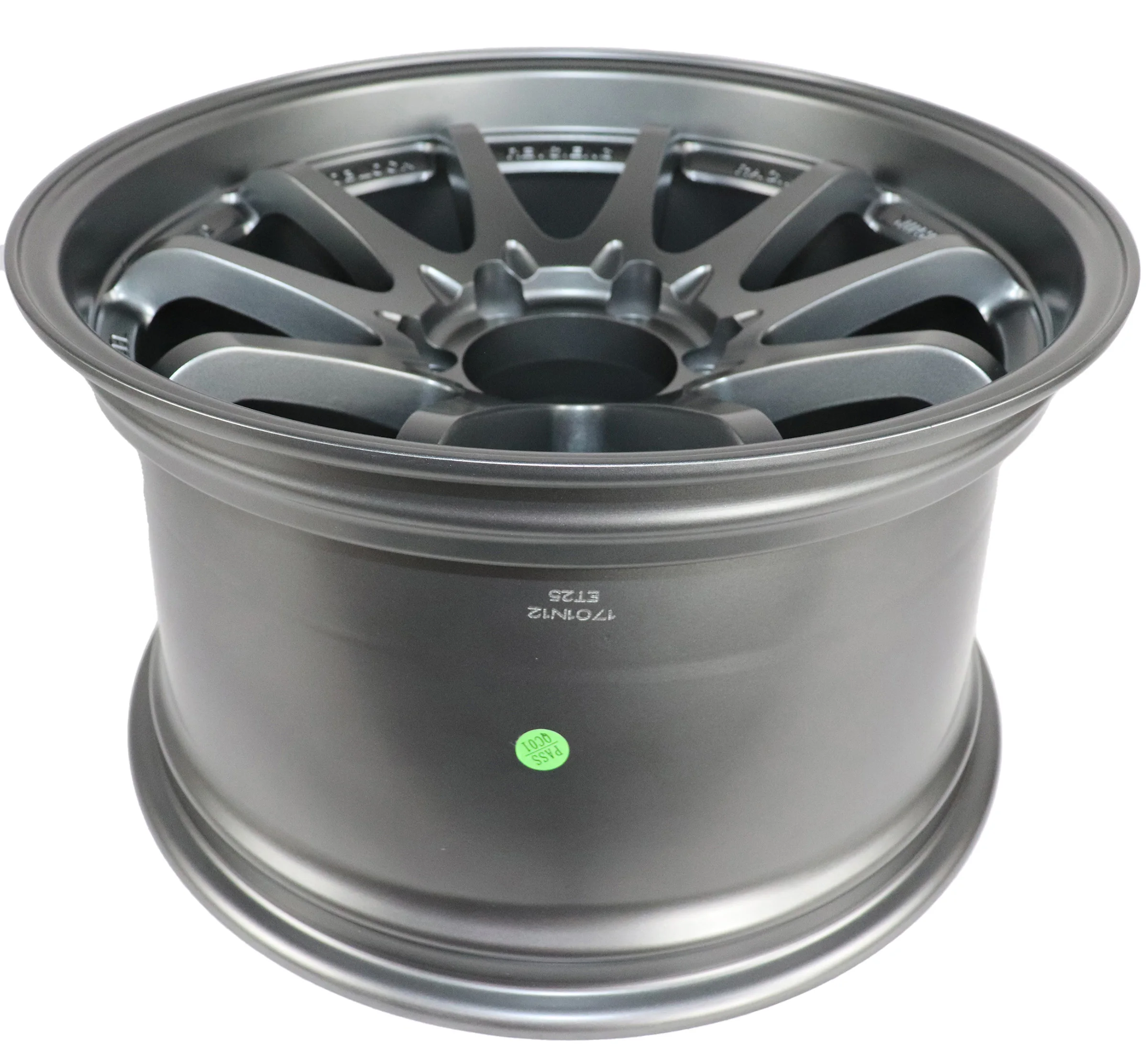 Weiya JT030 grey staggered 18X9.5 18X10.5 5X114.3 6X139.7 grey  cast wheels for sport cars