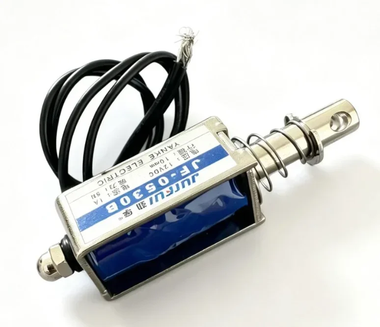 DC Electromagnet JF-0530B Pull-Push Frame Type Electronic Component for 6V 12V 24V Markets