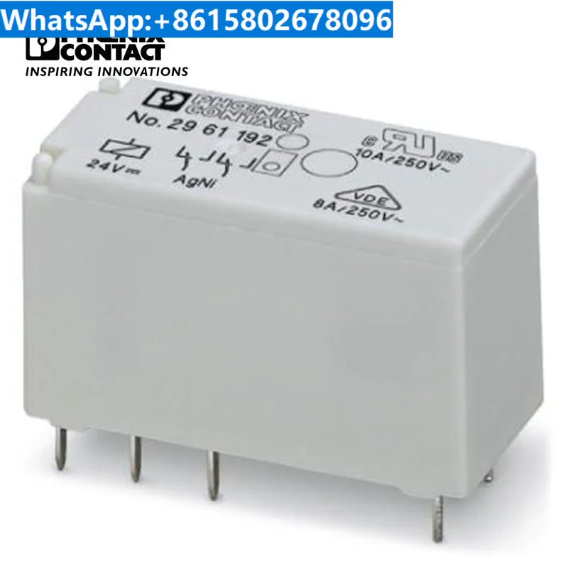 

Phoenix single relay REL-MR-24DC/21-21-2961192-10, pack of 10