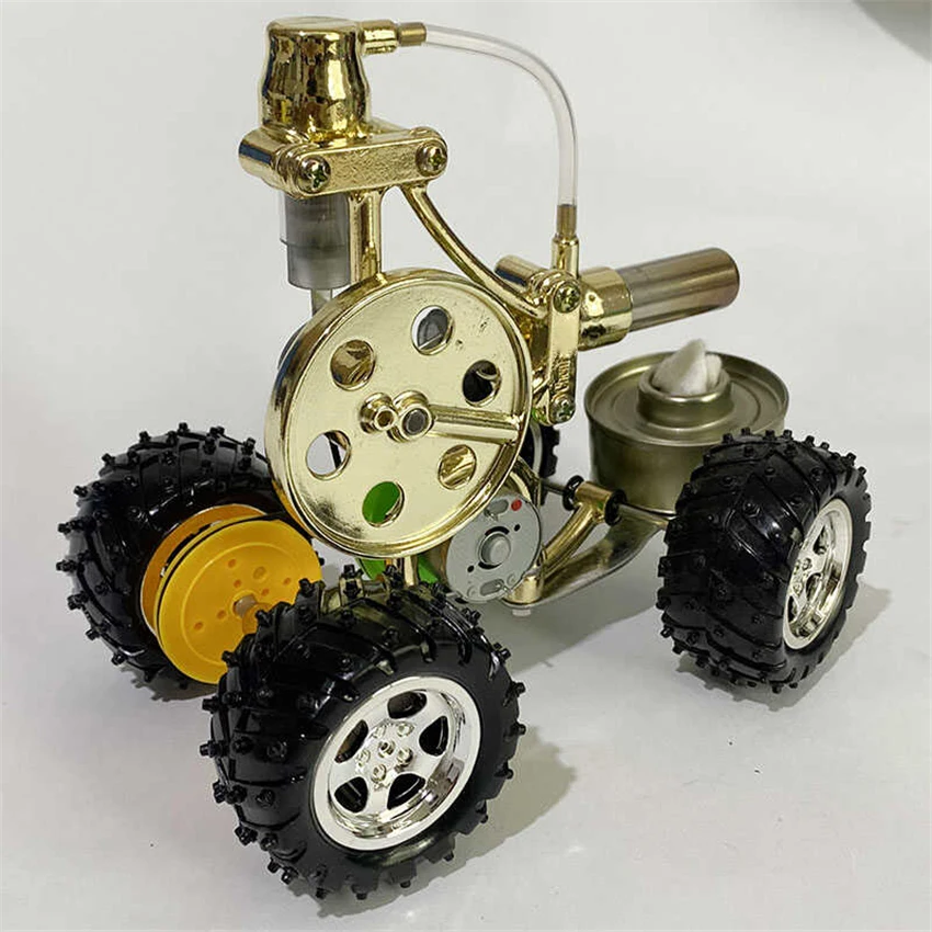 Engine Model Stirling Engine Car Steam Car Physics Experiment Popular Science Science Small Power Generation Experimental Toys