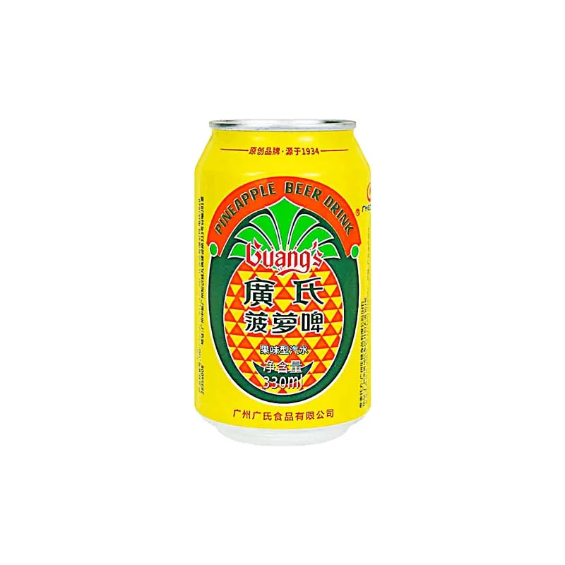 โซดาเบียร์สับปะรดกวางตุ้ง 11.65oz(330ml)*3 ขวด