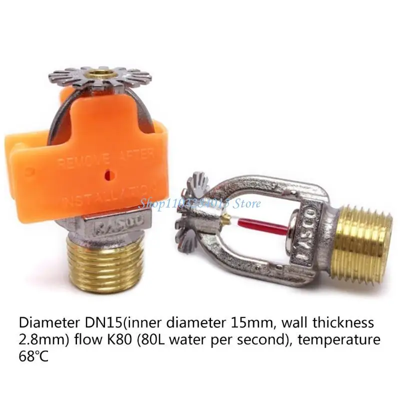 R6FF K80 Standard Response Sprinkler FM/UL Certification K80 Quick Response 68℃ Sprinkler
