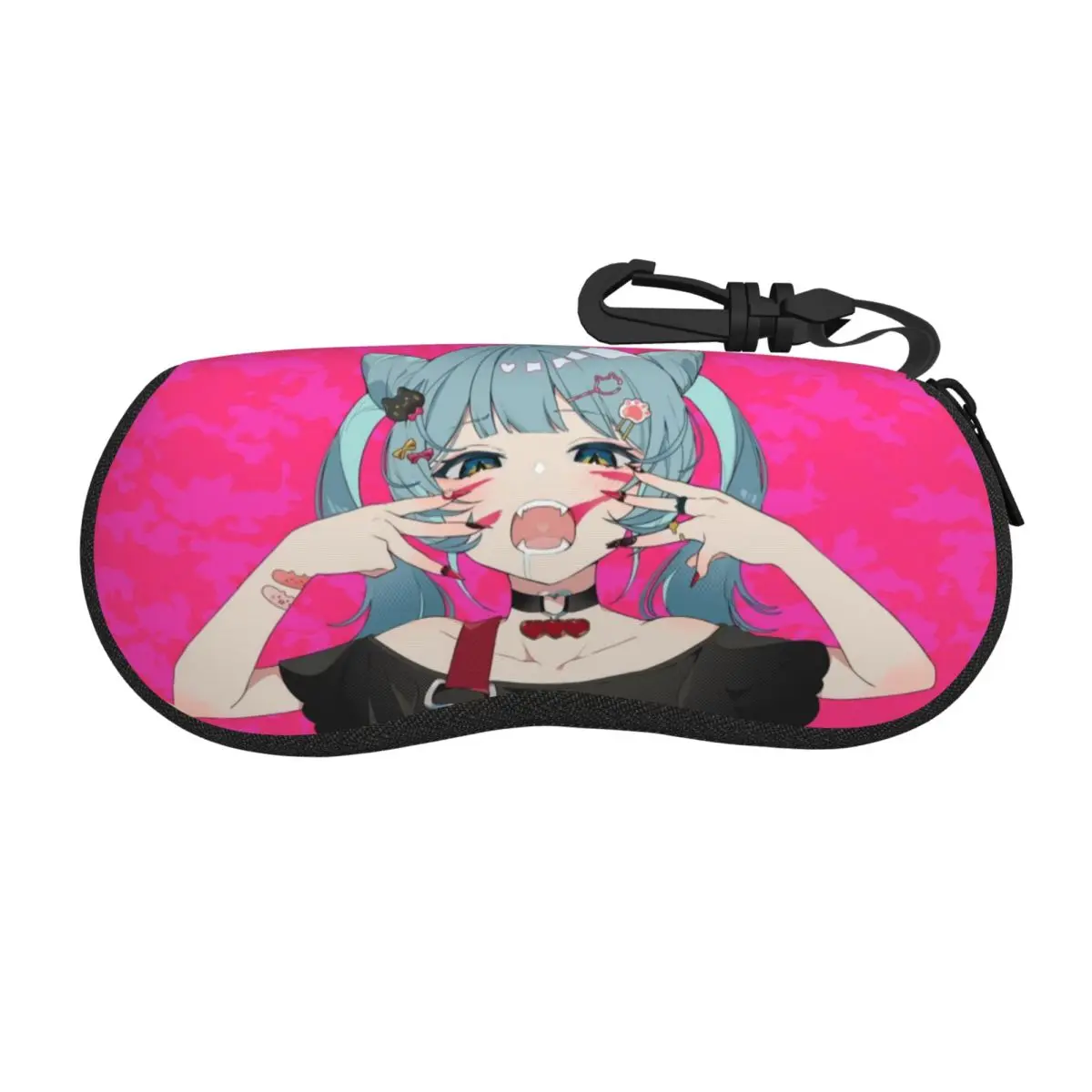 

Hatsune Miku Accessories Glasses Case for Girl Boy New Zipper Glasses Storage Box Protector Sunglasses Box