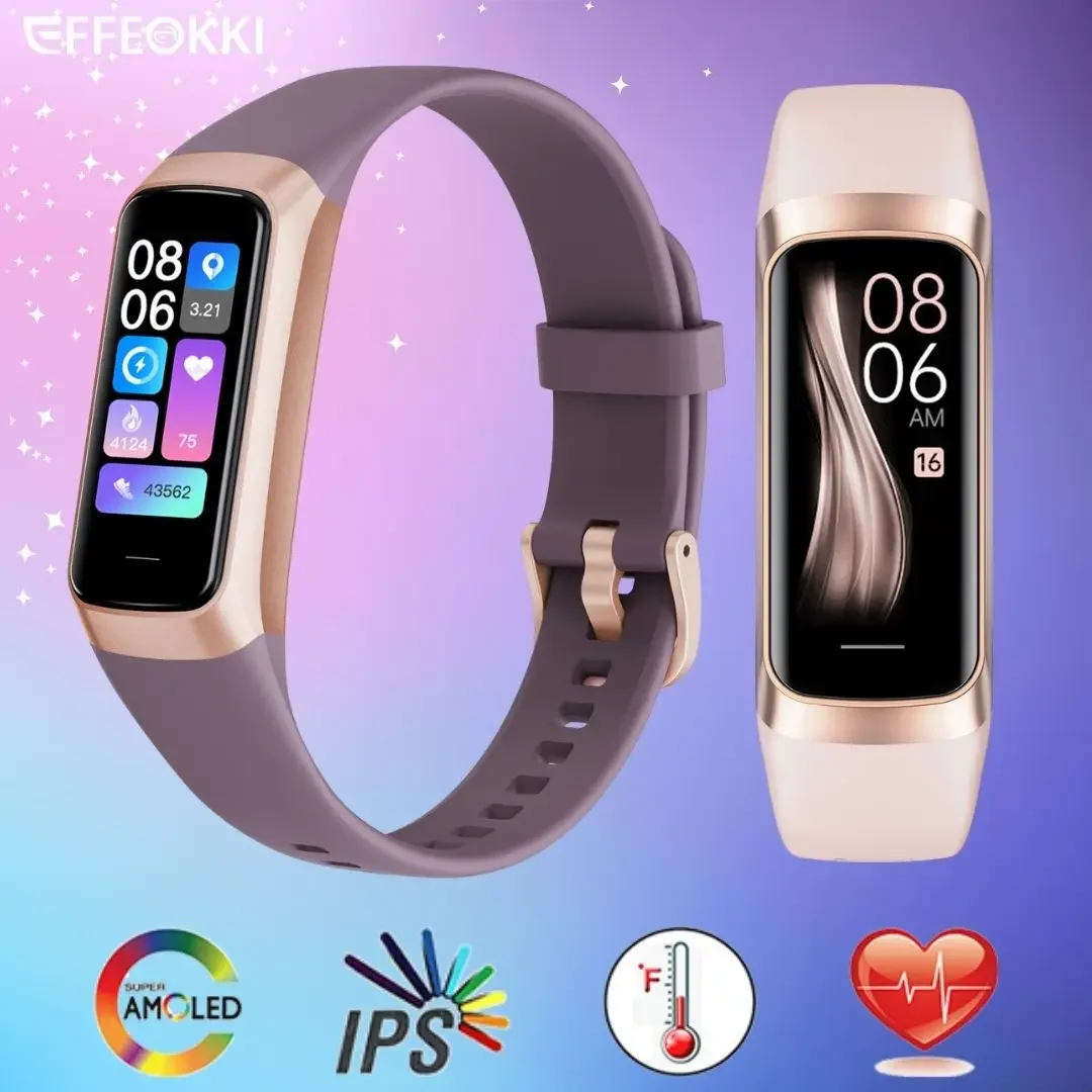 Smart Wristwatch New Band 8 Adult New Fit 2 Body Temperuture Fitness Tracker Compatible With Android Ios