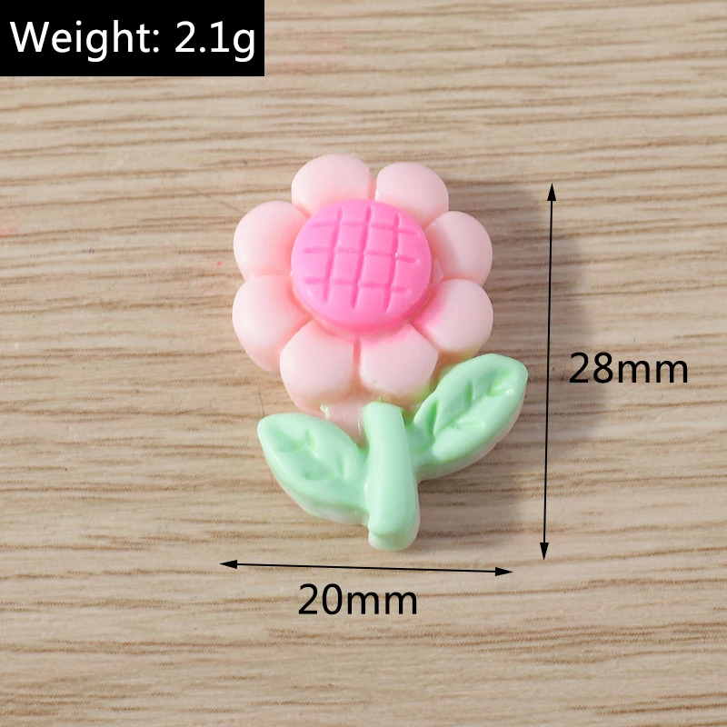 Tusember 10/20/30 Stück niedliche Harz-Flachfiguren mit Tier-, Blumen-, Lebensmittel- und Fruchtmotiven für Ohrringe, Armbänder, Schlüsselanhänger, DIY, handgefertigtes Kunsthandwerk – Detail 19