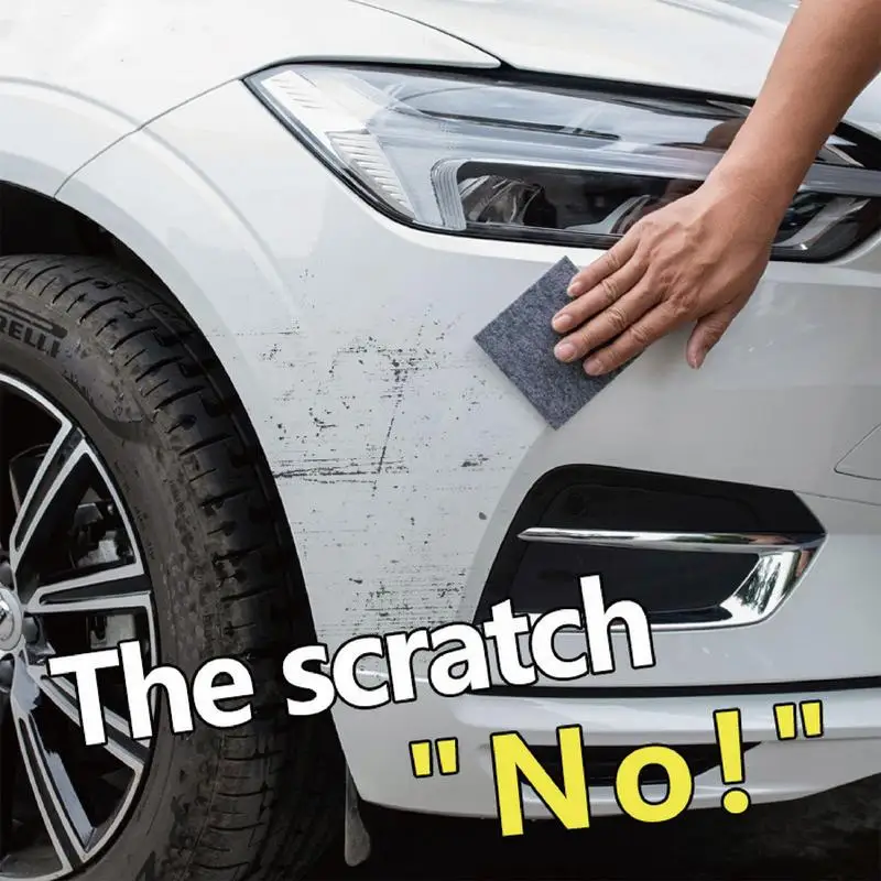 Auto Scratch Repair Cloth 6pcs Auto Scratches Wipes Nanosparkle Car Detailing Cleaning Cloth Car Wash Supplies