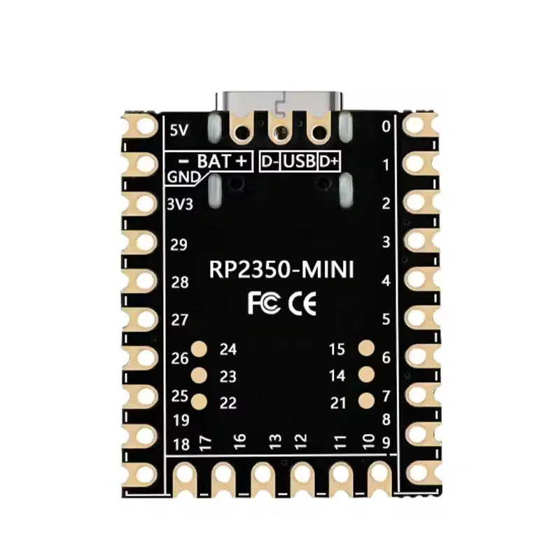 Picture 6: RP2350-MINI Development Board Raspberry Pi Pico 2 RP2350 MINI Based on RP2350 Chip Cortex-M33/RISC-V 4MB Flash 150MHz Type-C