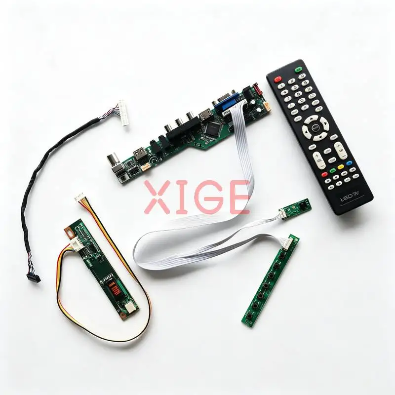 For B141EW02 B141EW04 B141EW03 B141EW01 Matrix Controller Drive Board DIY Kit 1CCFL HDMI+VGA+AV+USB 1280*800 1280x800 LVDS-30Pin
