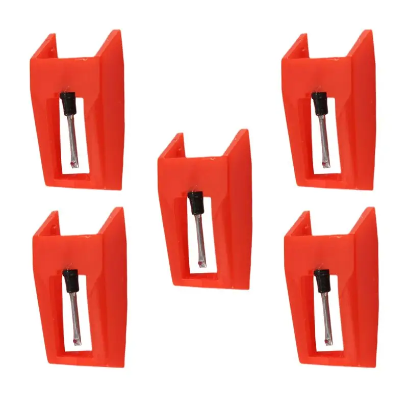 Super Deal -Record Player Needles Replacement, 5 Pack Turntable Replacement Needle For Vinyl Record Player LP Phonograph,Victrol