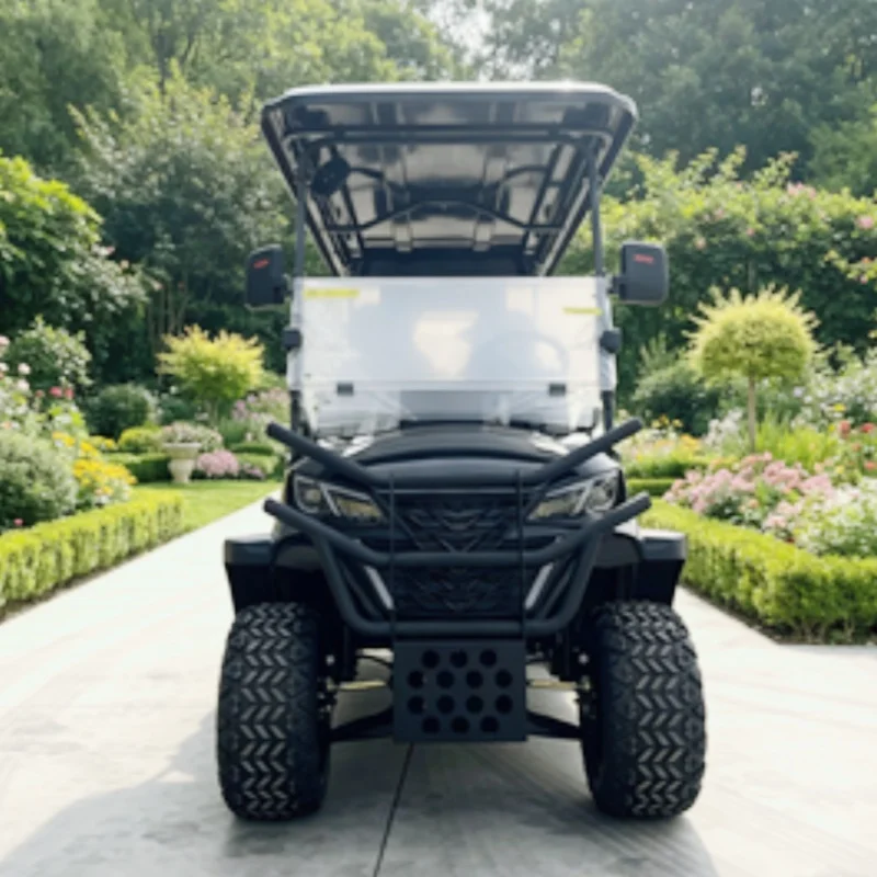 Wholesale Electric Golf Cart Street Legal Cheap Price Club Buggy Electric Scooter Seats With Armrests Gear Adjustment Sound Bar