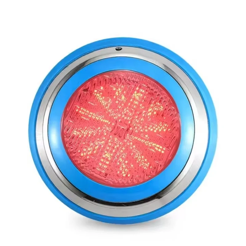 LED Swimming Pool RGB Underwater Light 12V AC Surface Plat Fountain Lights IP68 Waterproof 18W 36W 45W 54W