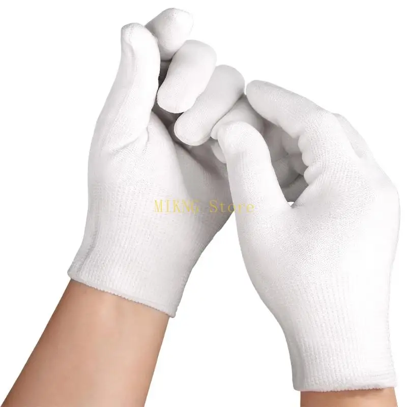 Antisweat Nylon Gloves For Collectible Polishing Glazing And Surfaces Protective best sale