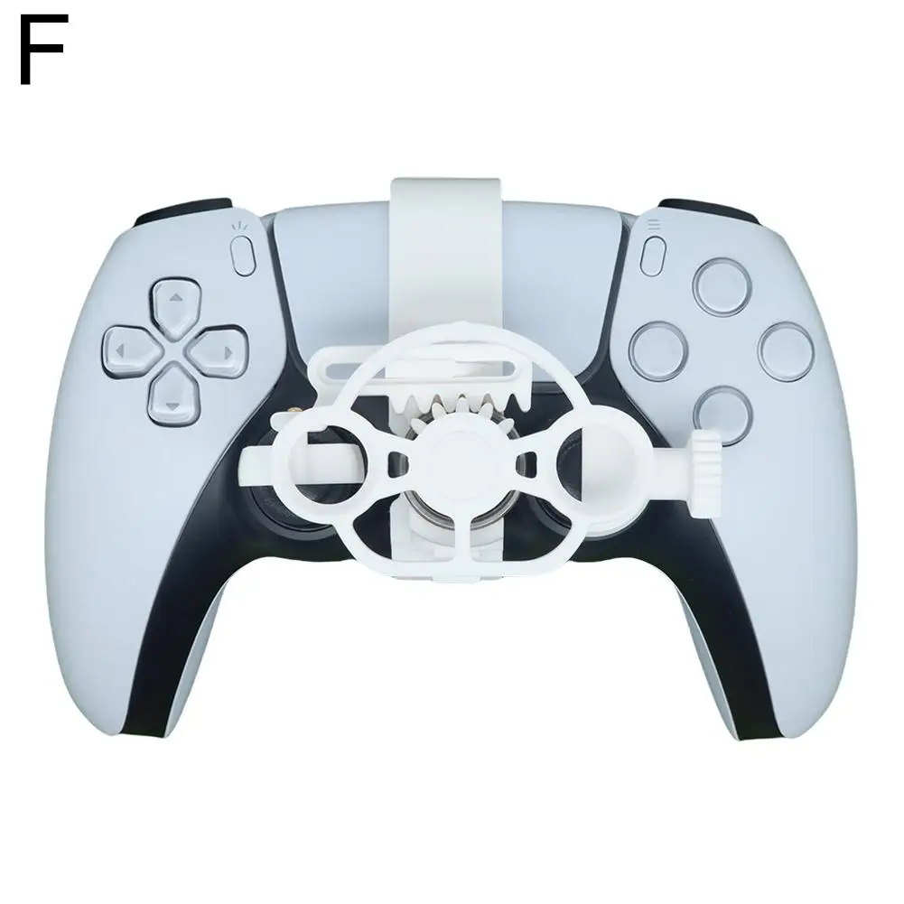 For Enhanced Gaming Racing Wheel Colorful 3D Printed Mini Steering Wheel for ps5 Controller Simulates Car Steering Wheel