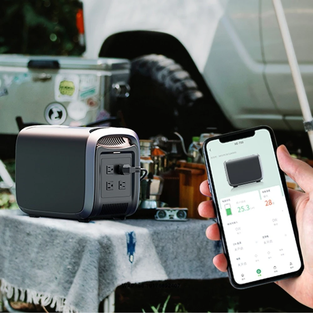 

Low Moq Flashlight External Battery Mppt Remote Control Portable Power Station Solar Generator 1200w