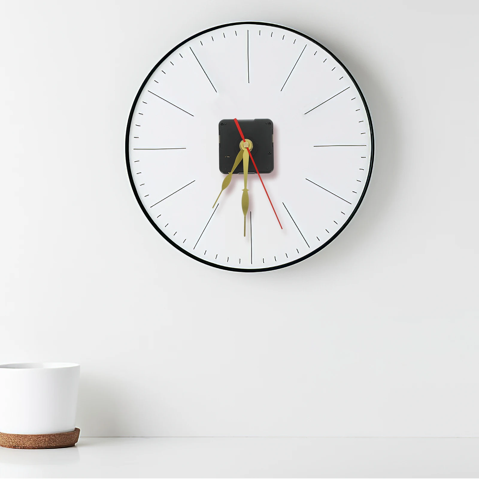 

Silent Movement Mute Wall Mechanism DIY Mechanism Mute Kit Clock Kit Hands Component Wall Clock Parts Accessories