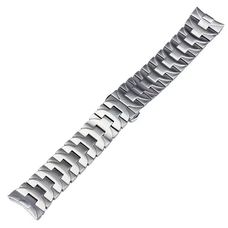 For Panerai strap men's steel band PAM441 111 solid stainless steel butterfly buckle watch chain 24mm accessories