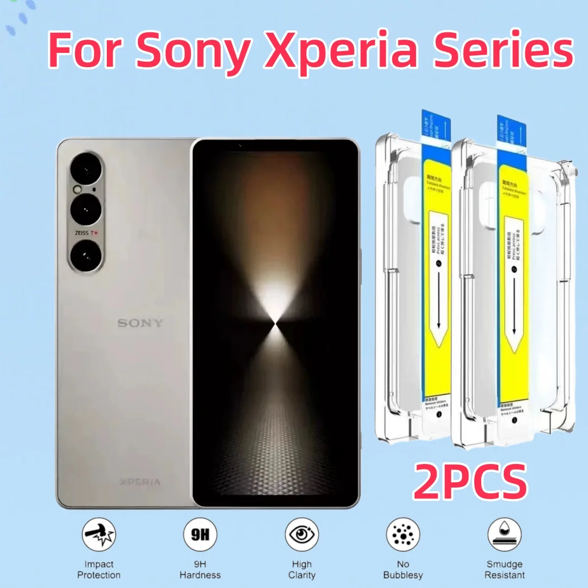 

Защитная пленка для экрана SONY Xperia 5IV 10IV VI VII 5 10 IV V III 1V 1IV 5V, защита от царапин, HD-защита, прозрачное закаленное стекло, 2 шт.