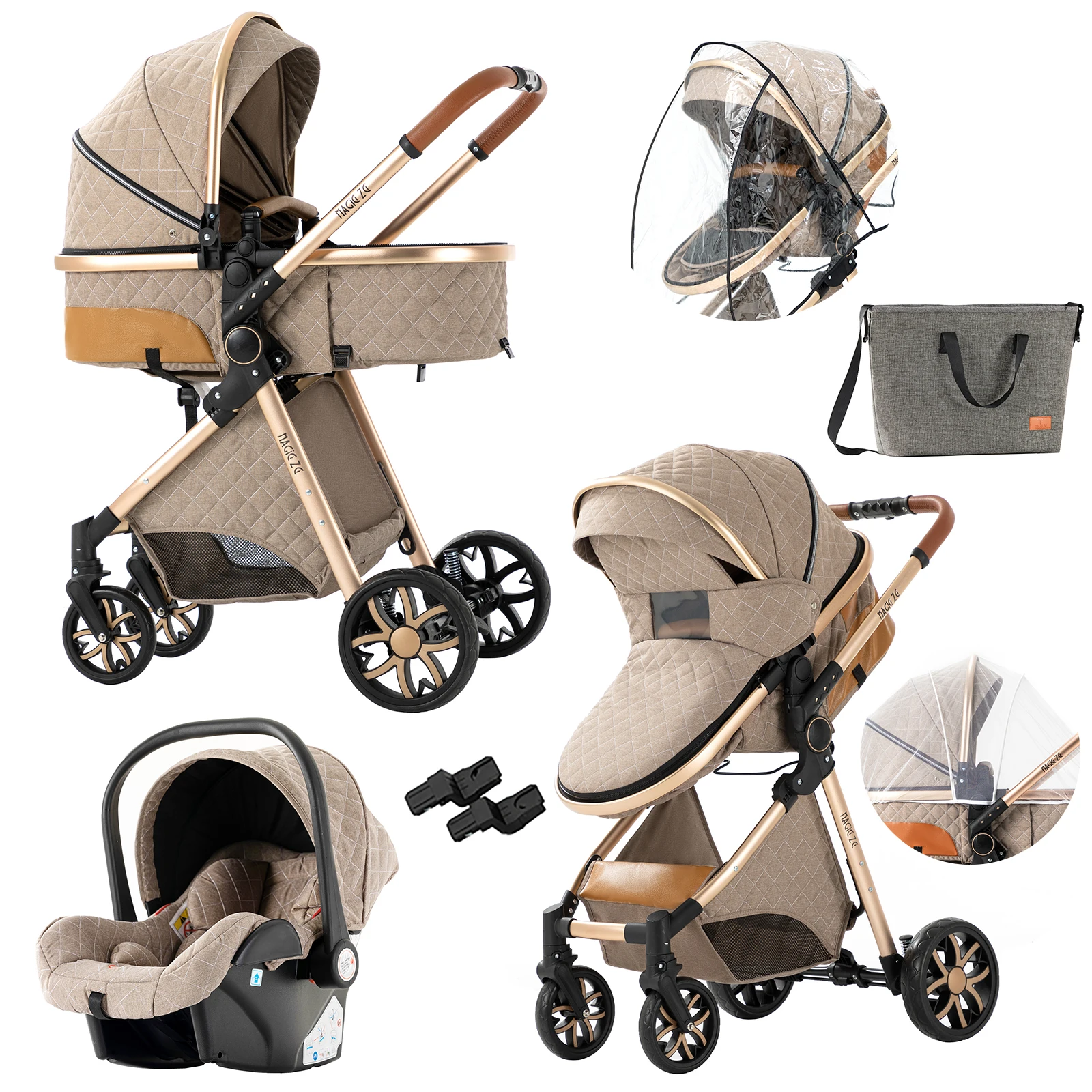 Passeggino passeggini leggeri auto per bambini carrelli leggeri carrozzina passeggini 3 in 1 carrello per bambini auto per carrozzina per bambini