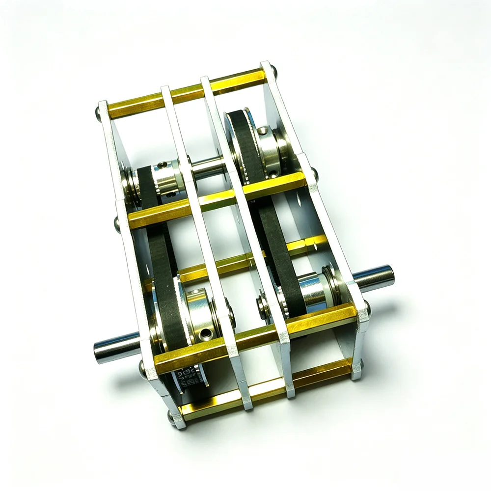 1:8/9/12/16 Timing Pulley & Belt Pulley Double Shaft Reducer, Speed Increaser & Accelerator