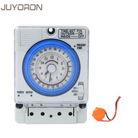 TB388 Mechanical Timer 15 Minutes 24 Hours Time Switch Relay AC220V 10A Non Power Failure